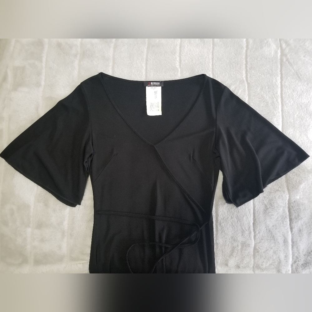 Morgan de Toi Black Dress Size M